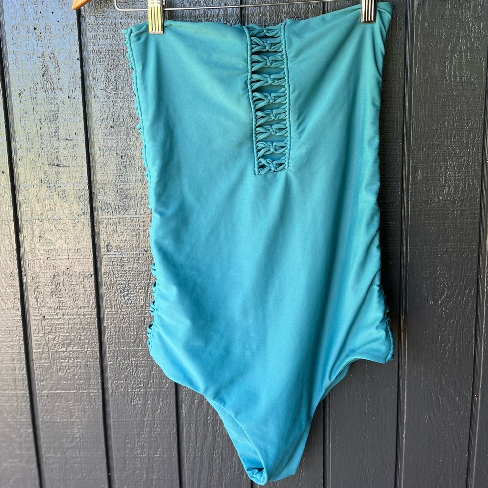 Mikoh Swimwear. Fits like a normal Medium, cadet blue